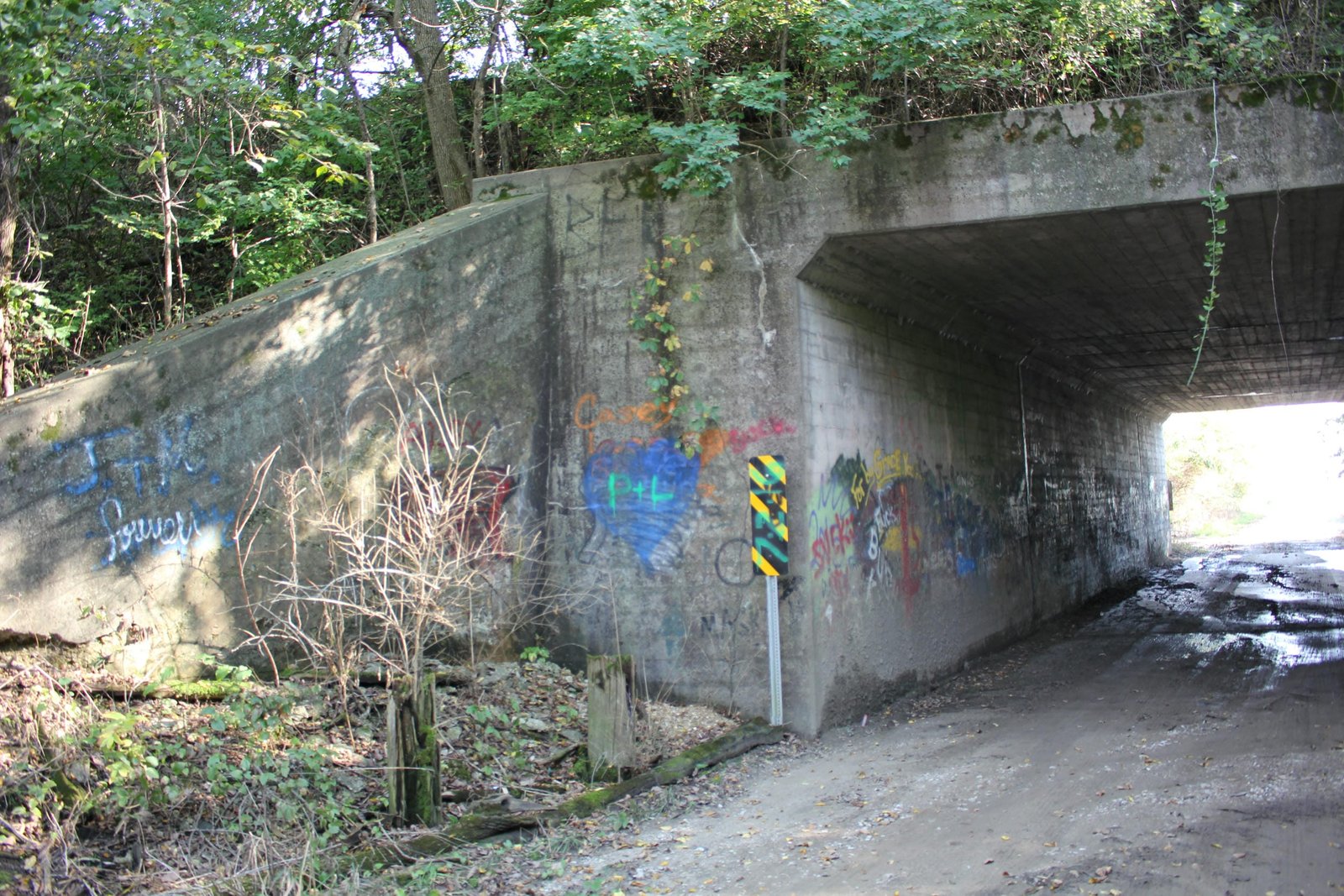 East abutment